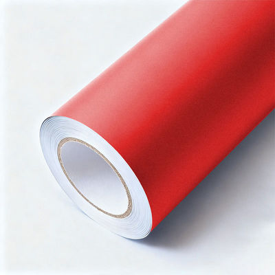 Quality  Corrosion Resistant Pearlescent Vinyl Wrap 1.52mx17.5m Metallic Red Car Wrap Customized factory