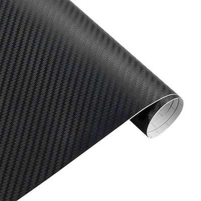 Quality  Scratch Resistant Carbon Fiber Car Wrap Black Matte Carbon Fiber Wrap Waterproof HYH1160 factory