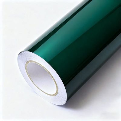 Glossy Car Wrap Vinyl Rolls Hell Green UV Resistant Vinyl Wrap HYH1140