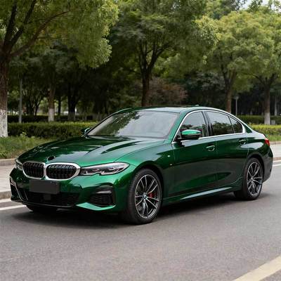 Glossy Car Wrap Vinyl Rolls Hell Green UV Resistant Vinyl Wrap HYH1140