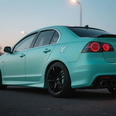 Waterproof Matte Green Vinyl Wrap Anti Scratch PVC Vinyl Car Wrap HYH1147