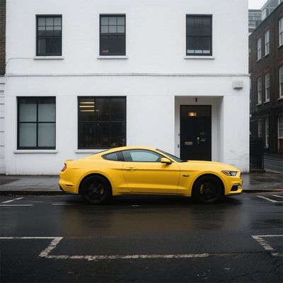 OEM / ODM Vehicle Matte Wraps Lightweight Matte Yellow Vinyl Wrap HYH1150