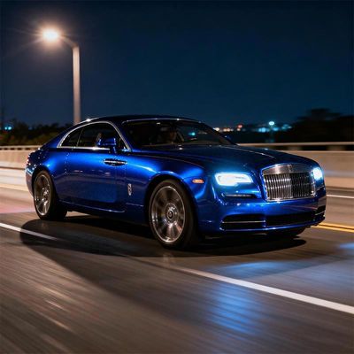 PVC Gloss Metallic Blue Vinyl Wrap Waterproof Gloss Blue Vinyl Wrap Anti Scratch HYM1046