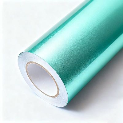 UV Protection Metallic Car Wrap Flexible Blue Metallic Vinyl Wrap OEM / ODM HYM1068