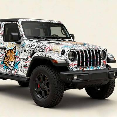 White Printable Vinyl Wrap Weather Resistant Printable Car Wrap Vinyl Customized