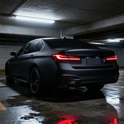 OEM / ODM Frosted Vinyl Wrap Waterproof Black Vinyl Wrap Roll HYM1112