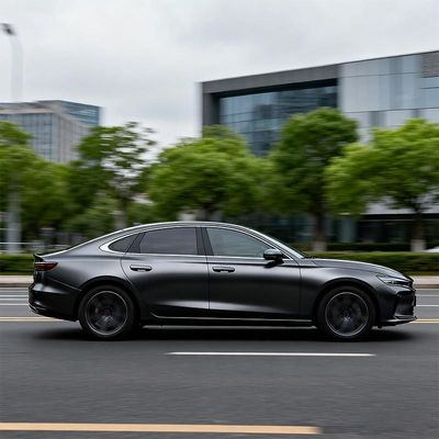 Anti Scratch Color Vinyl Wrap 1.52mx17.5m Dark Grey Vinyl Wrap Waterproof