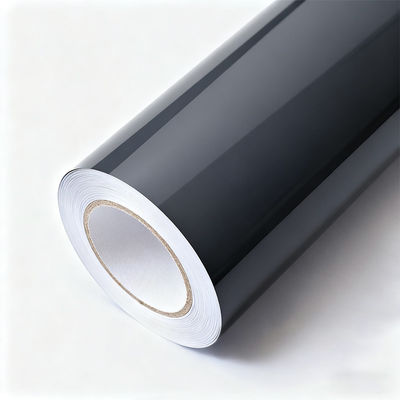 Anti Scratch Color Vinyl Wrap 1.52mx17.5m Dark Grey Vinyl Wrap Waterproof