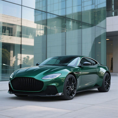 Green High Gloss Vinyl Wrap OEM / ODM PVC Vinyl Wrap HYC1100