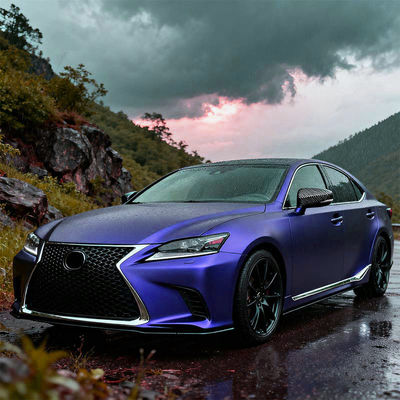 OEM / ODM Pearlescent Purple Car Wrap Waterproof Metal Car Wrap HYM1095
