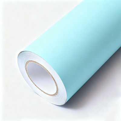 Waterproof Calendered Vinyl Wrap Matte Glacier Blue Car Wrap Customized HYH1070