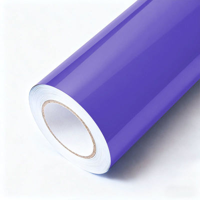 Mercury Violet Calendered Vinyl Wrap Waterproof Polymeric Calendered Vinyl Anti Scratch HYH1201