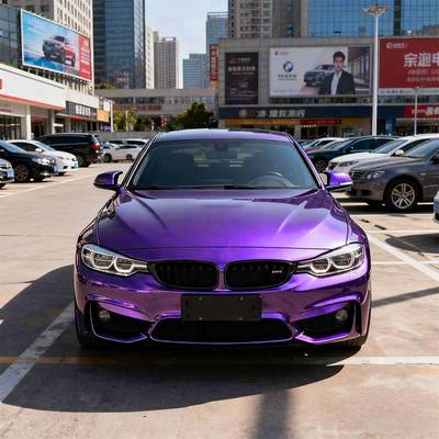 Mercury Violet Calendered Vinyl Wrap Waterproof Polymeric Calendered Vinyl Anti Scratch HYH1201