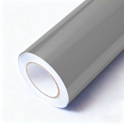 Electroplate Vehicle Wrap Rolls OEM / ODM Chrome Mirror Silver Vinyl Wrap HYH1197