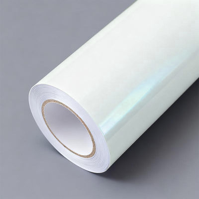 OEM / ODM Color Shift White Wrap Scratch Resistant White Blue Car Wrap HYC1063