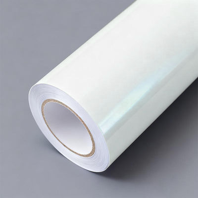 1.52mx17.5m Color Shift Vinyl Car Wrap Weather Resistant Satin White Car Wrap Waterproof HYC1068