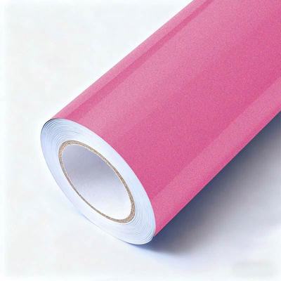 Reflective Chrome Rainbow Vinyl Wrap Pink Car Rainbow Wrap Customized HYC1010