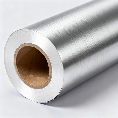 OEM / ODM Metallic Car Wrap Silver Brushed Metal Vinyl Wrap HYH1165