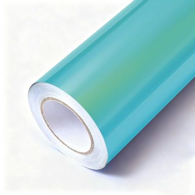 Customized Holographic Car Wraps Magic Blue And Gold Car Wrap Waterproof HYH1038