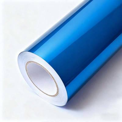 Scratch Resistant Diamond Vinyl Wrap Waterproof Aurora Blue Wrap HYC1042