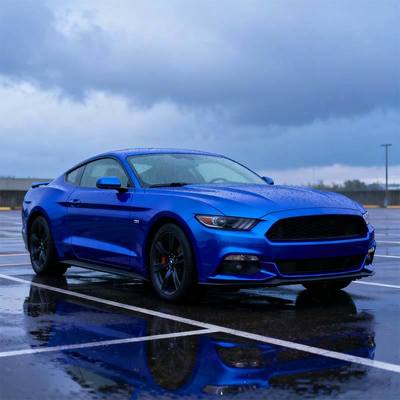 Scratch Resistant Diamond Vinyl Wrap Waterproof Aurora Blue Wrap HYC1042