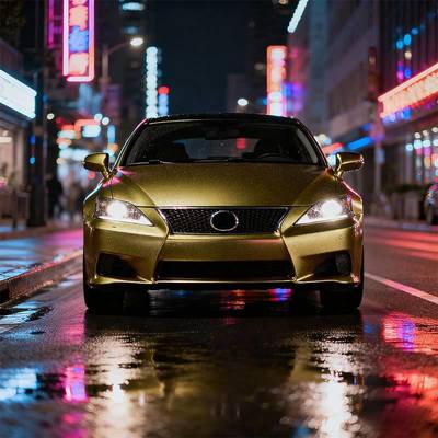 Waterproof Satin Chameleon Wrap Silver Gold Chameleon Vinyl Wrap Customized HYH1009