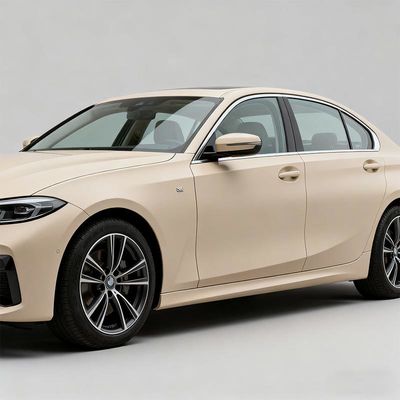 1.52mx17.5m Matte Vinyl Car Wrap Sahara Yellow Vinyl Wraps For Cars