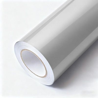OEM / ODM Semi Gloss Vinyl Wrap 1.52mx17.5m Gloss Grey Car Wrap HYH1136