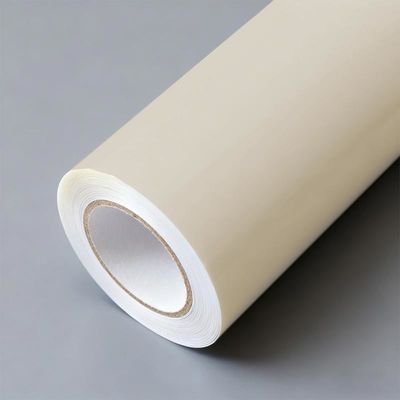 Sahara Yellow Vinyl Car Wrap Rolls Anti Scratch Gloss Yellow Car Wrap UV Resistant HYC1110