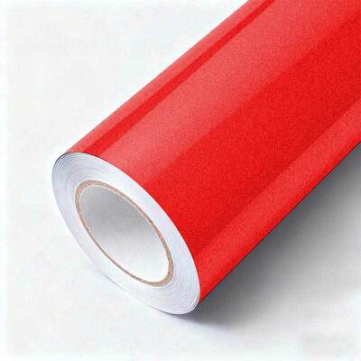 High Quality Pearlescent Bead Light Red Car Vinyl Wrap Roll Automotive Film HYH1023