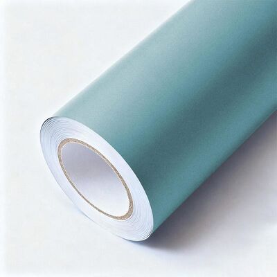Self Adhesive Pearl Metal Lake Blue Vehicle Pearlescent Vinyl Wrap Roll For Auto Body Modification HYM1099
