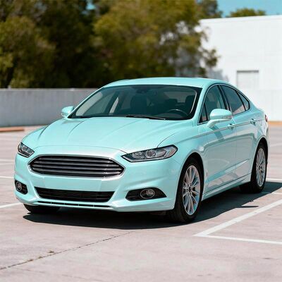 Gloss Vinyl Car Wrap Glacier Blue Removable Car Body Wrap Vinyl Roll HYC1093